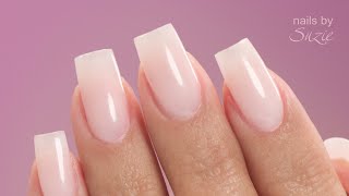 How To Apply Nail Tips On Yourself Using Gel [upl. by Ronalda]