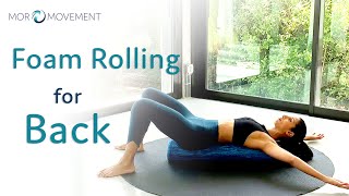 Foam Rolling for Back [upl. by Eiramllij]