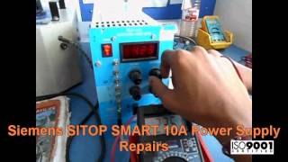 Siemens 6EP13342AA01 SITOP SMART 10A Power Supply Repairs  Advanced Micro Services Pvt Ltd [upl. by Airel342]