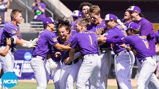 Full incredible 9th inning from East CarolinaWake Forest NCAA regional elimination game [upl. by Tanah]