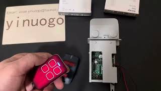 Yinuogo YNG136  How to clone BFT remote control [upl. by Mandeville351]