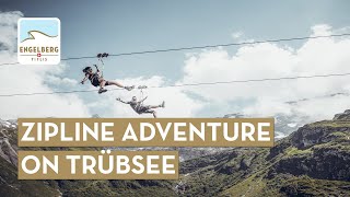 Zipline Trübsee Flyer [upl. by Lilaj]