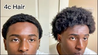 How To Blow Dry Your Hair At Home No Shrinkage [upl. by Arabrab438]