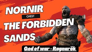 Nornir chest  The forbidden sands  God of War Ragnarök [upl. by Zerep]