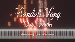 Over October  Sandali Lang Piano Tutorial [upl. by Renner]