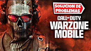 SOLUCION A LOS PROBLEMAS DE WARZONE MOBILE [upl. by Ornstead]