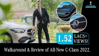 Walkaround and Detailed Review of allnew MercedesBenz CClass 2022 Interior amp Exterior [upl. by Annissa]