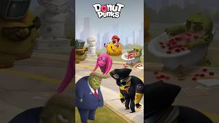 When the world ends but you’re still late for work🧟‍♂️ donutpunks mobilegame zombie monday [upl. by Nifled]