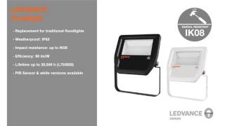 LEDVANCE Floodlight LED  Training Video [upl. by Maurilla]