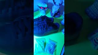 Testing Out My New Glow In the Dark Shoelaces and New LED Color Changing Lights trending glowlight [upl. by Eceela]