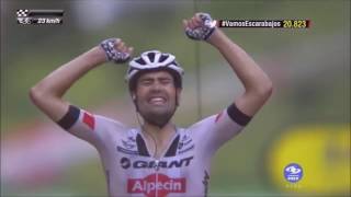 Tom Dumoulin Tour 2016 Andorre Arcalis MultiLingual [upl. by Isnan]