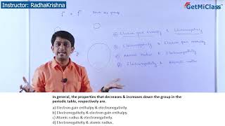 Properties decrease KCET 11th Chemistry Periodic Classification of Elements [upl. by Elma]