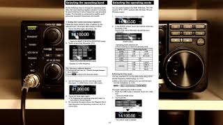 Icom IC7300 From A to Z  1 Introduction setting Bands amp Modes amp programming your own call sign [upl. by Dickson]