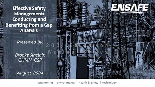 Effective Safety Management Webinar [upl. by Alleirbag]