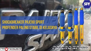 Shockbreaker Mobil Pajero Sport Profender Indonesia Paling stabil dan empuk di kelasnya [upl. by Engle]