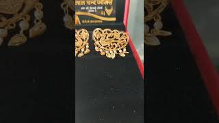 Gold clipgold hair clip punjabi jewellery gold jewellery short [upl. by Sukramed909]