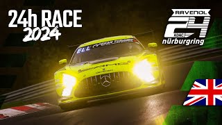 Qualifying 2  ADAC RAVENOL 24h Nürburgring 2024  🇬🇧 [upl. by Siuol614]