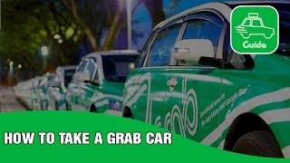 Guide for Grab  How to take a grab car in singapore [upl. by Aekal]