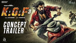 KGF Chapter 3  Concept Trailer HINDI  Yash  Raveena Tandon  NTR  Prashanth Neel  2025 [upl. by Yerfdog]