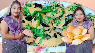 बेशन अऊ सूजी से बने ये नाश्ता ल 1 घाव खाहु बार बार बनाहू  nasta recipe  cg vlogger mamta [upl. by Kurtzman68]