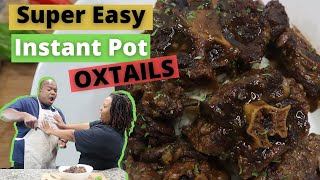 SUPER EASY 6 Ingredient Jamaican Oxtails in a Pressure Cooker  How to Cook Like a Jamaican [upl. by Damahom]