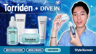 TORRIDEN Review  Dive In Serum Soothing Cream Sun Cream  Korean Skincare 🇰🇷 oily skin 🫧💦 [upl. by Ahseenat]