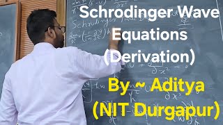 Derivation of Schrodinger Wave Equations  Question Everything  Think Deeply [upl. by Mallin]