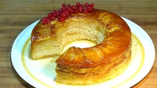 Receta Tarantela Pudín con manzana Loli Domínguez Recetas de cocina Paso a paso Tutorial [upl. by Yenaj]