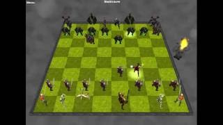 Chess 3D AR Vuforia Chess3D BattleChess Chess3DAnimation [upl. by Michon]