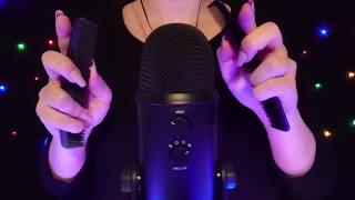 ASMR  Combs Clicking Tapping amp Scratching No Talking [upl. by Dirrej]