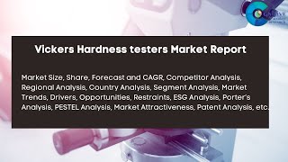 Vickers Hardness testers Market Report 2024 Forecast Market Size amp Growth [upl. by Llatsyrc]