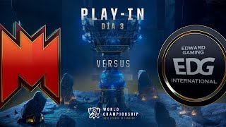 INFINITY ESPORTS VS EDWARD GAMING  WORLDS PLAYIN GRUPOS DÍA 4  LEAGUE OF LEGENDS WORLDS 2018 [upl. by Oribel]