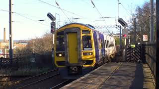 158860 at Shipley on 19122023 with the 2H16 [upl. by Squires164]