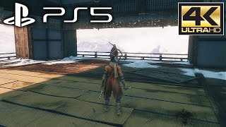 SEKIRO PS5  Genichiro Ashina Boss Fight 4K 60FPS  No Commentary [upl. by Durrace]