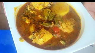 chicken molokhia Arabic recipefood  بامیہ صالونہ مولوخیہ دجاج [upl. by Nehpets561]