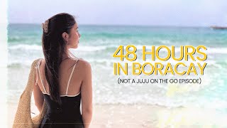 48 HOURS IN BORACAY  Julia Barretto [upl. by Marlee755]