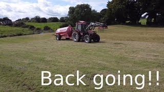 Feeding the grass Freshening a field part 2 [upl. by Nimocks675]