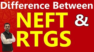 Difference between NEFT and RTGS Business Studies Class 11  NEFT vs RTGS in Hindi  Banks Banking [upl. by Cirdet330]