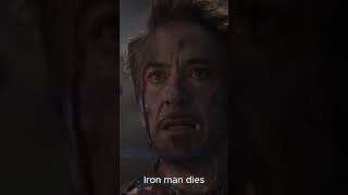 Iron man almost dying vs Iron man dies [upl. by Brianna]