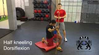 FMS In Line Lunge Correctives [upl. by Karlotta]