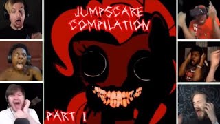 Gamers React to Jumpscares in Different Games PART 1 [upl. by Yoshi661]