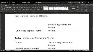 Markedness of Themes Part 1  Systemic Functional Linguistics  EFL Grammar  Textual Meaning [upl. by Abih]