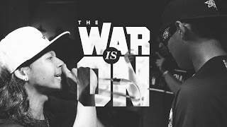 THE WAR IS ON EP10  PZIT VS MC KING  RAP IS NOW [upl. by Eednahs]