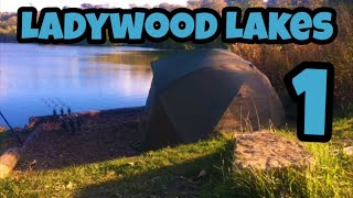 CARP FISHING Ladywood Lakes big lake Yorkshire [upl. by Amrita701]