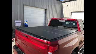 WeatherTech AlloyCover Hard TriFold Pickup Bed Cover [upl. by Coy95]