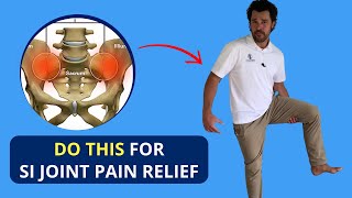 BEST Exercise and Activities for SI Joint Pain Relief 🔺 [upl. by Anilocin937]