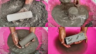 Creamy🤤Soft Reused Cement Crumbling in water4 ​​nurseappl335oddlysatisfying asmrsounds relaxing [upl. by Notaes683]