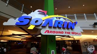 Soarin Around The World at EPCOT  Complete Ride Experience in 4K  Walt Disney World Florida 2021 [upl. by Baalbeer]