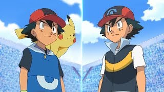 Pokémon Battle USUM Hoenn Ash Vs Sinnoh Ash Ash Vs Ash [upl. by Haletta]