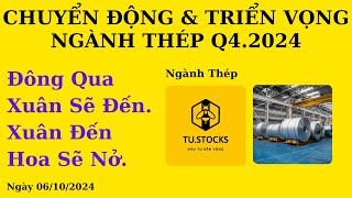 Chuyển Động amp Triển Vọng Ngành Thép Q42024 Đông Qua Xuân Đến Xuân Đến Hoa Nở  TUSTOCKS [upl. by Yann205]